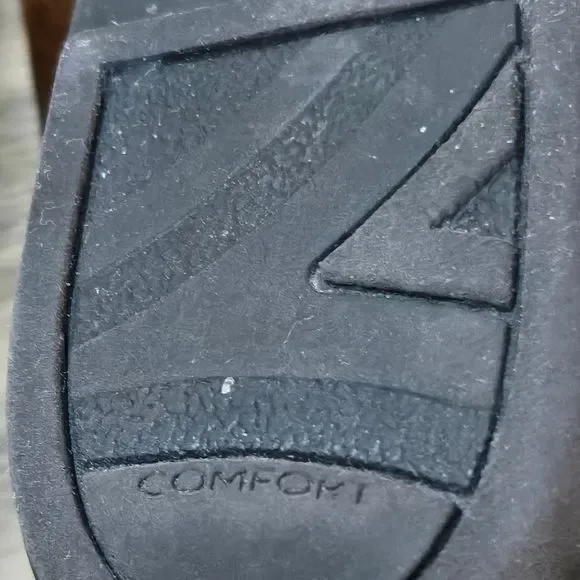 Women's Life Stride Faux Leather Brown Wedge Pump Slip On Shoe Size 11 Wide - Picture 11 of 13